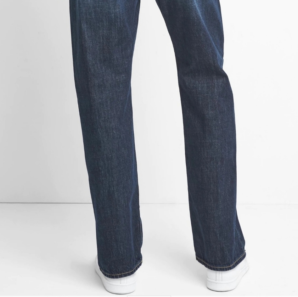 GAP Men's Relaxed Jeans-29W 34L - Picture 5 of 7